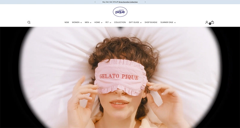 Jose Naranjo - Built website Gelato Pique